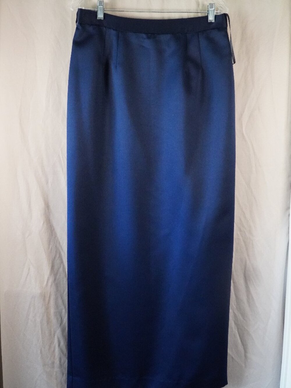 Vintage Alex Evenings indigo maxi skirt